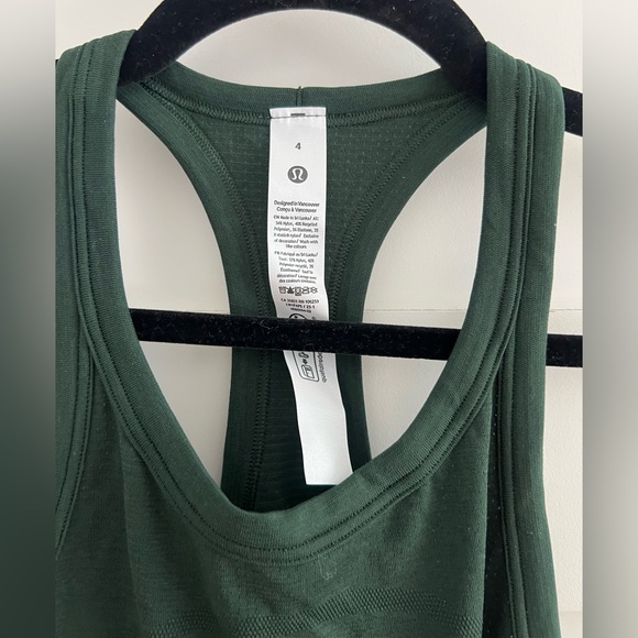 Lululemon Swiftly Tech Cropped Racerback Tank size 4 - Picture 6 of 7